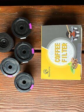 MaxRona Reusable K-Cup Filter Bundle - Set of 11! BNIB